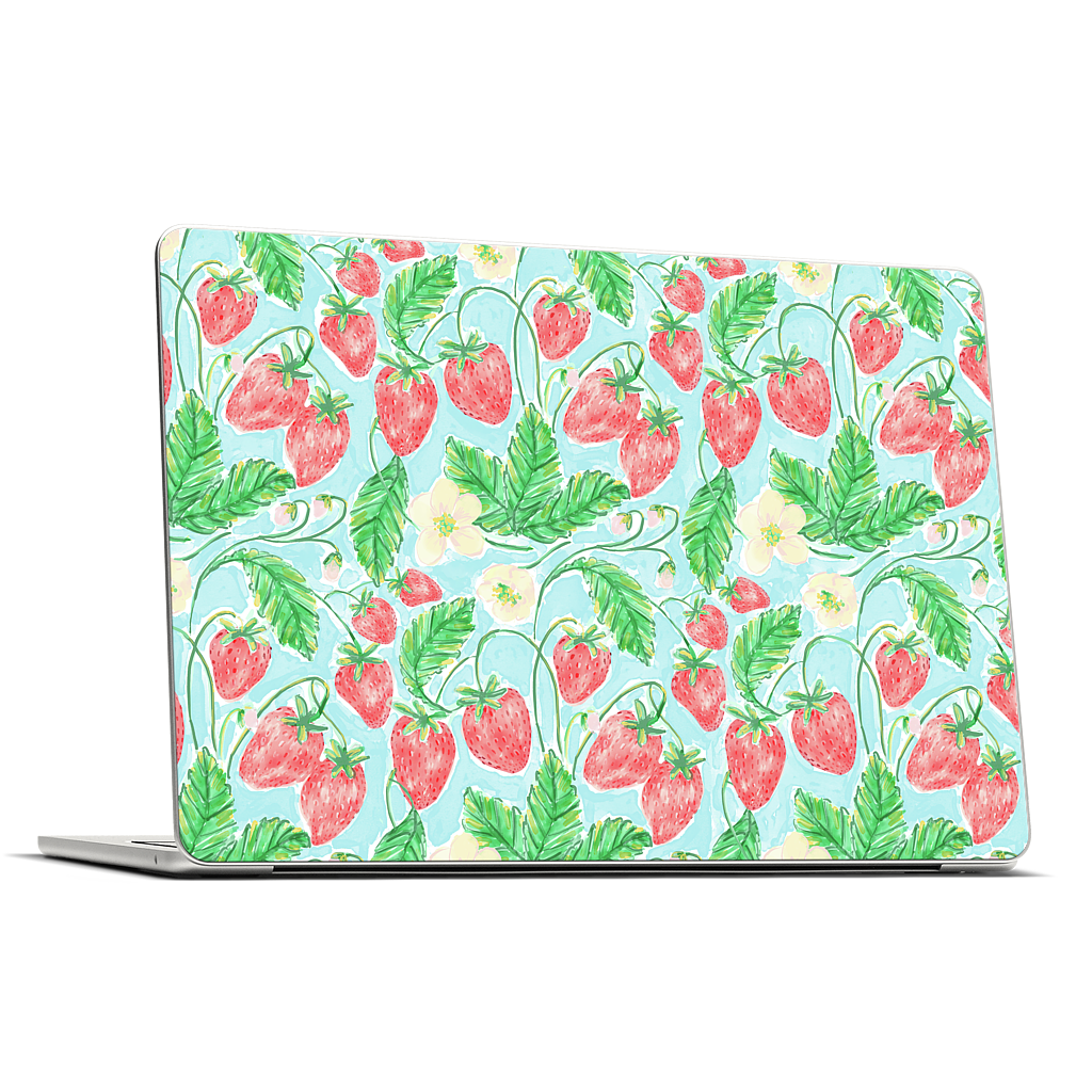 Wild Strawberries MacBook Skin