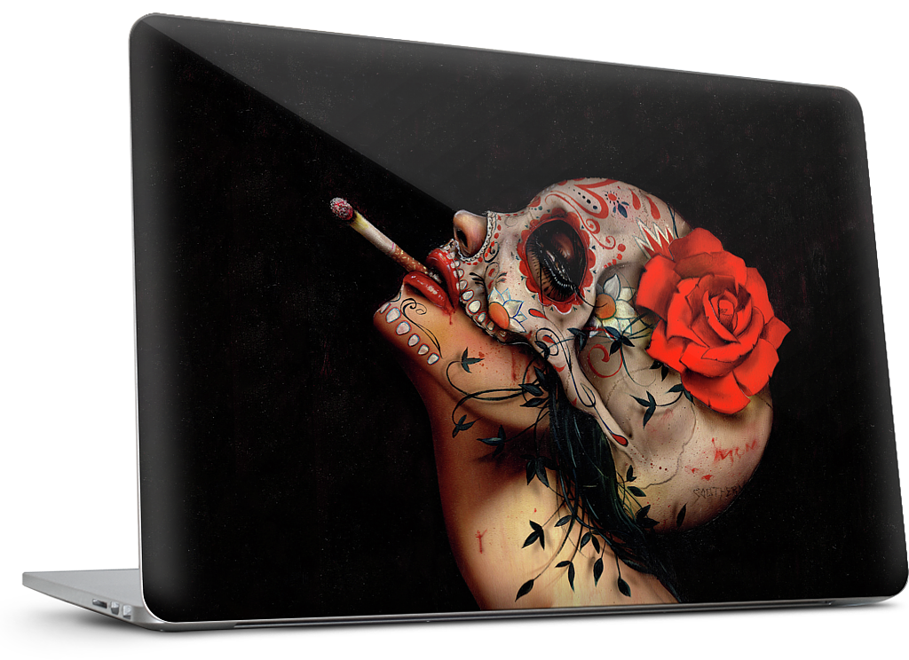 Viva La Muerte MacBook Skin