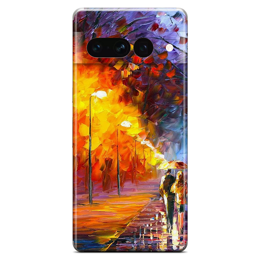 ALLEY BY THE LAKE by Leonid Afremov Google Phone