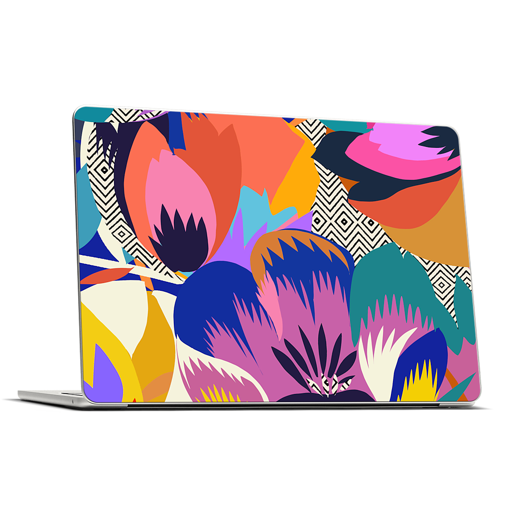 Among the Spring Flowers MacBook Skin