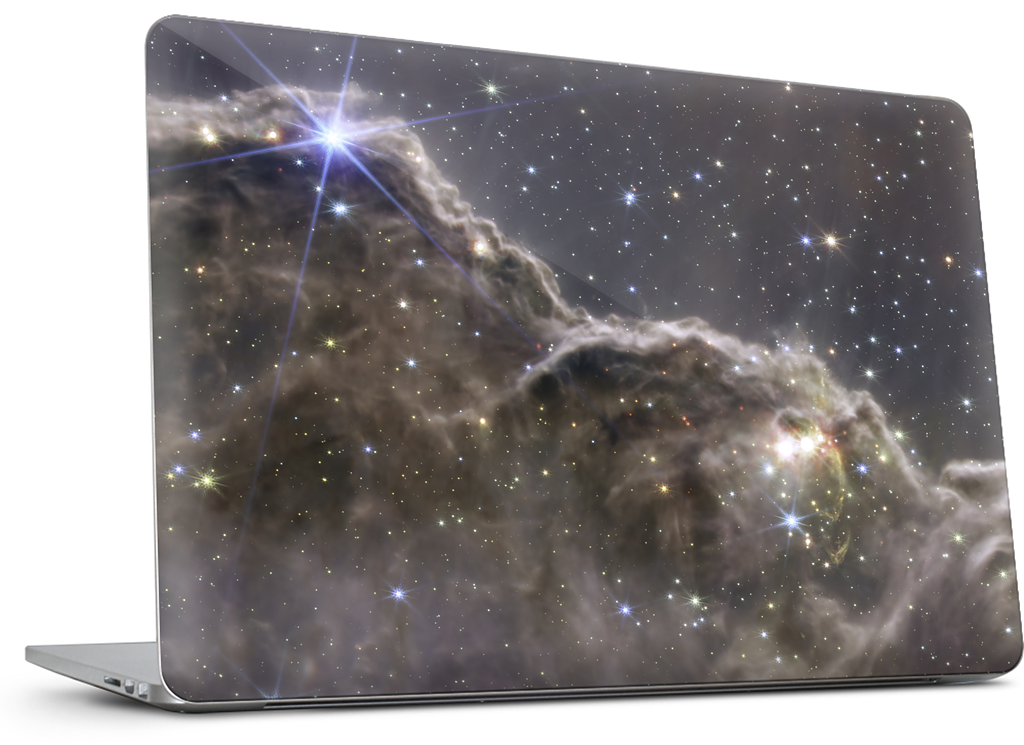 Cosmic Cliffs of Carina (MIRI and NIRCam Image) MacBook Skin