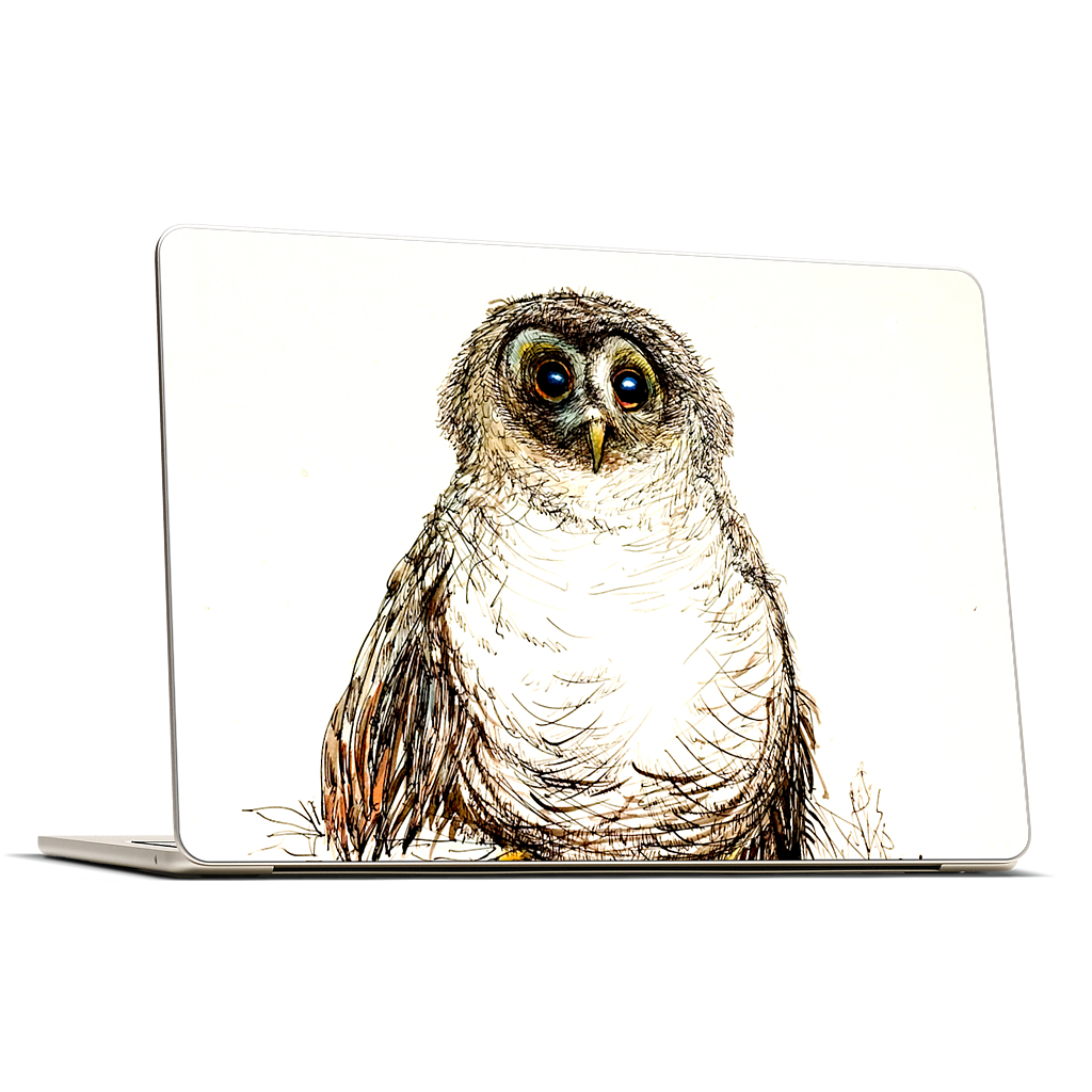Baby Owl MacBook Skin