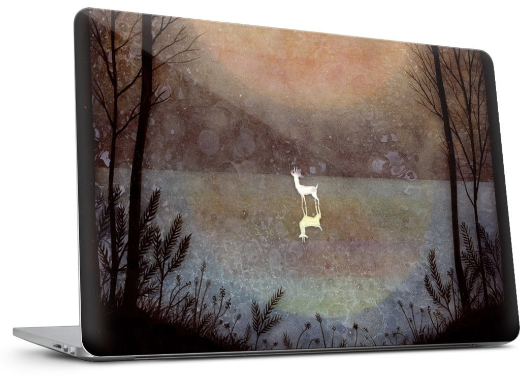 A Placid Pause MacBook Skin