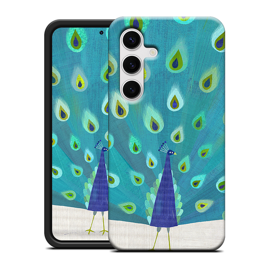 Patterned Peacock Samsung Case