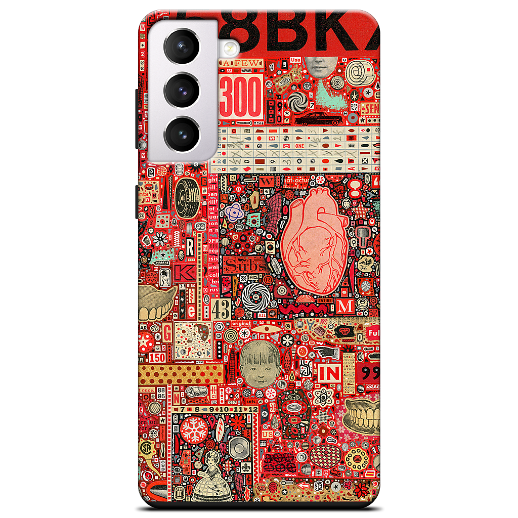 Big Numbers - Heart and Teeth Samsung Case