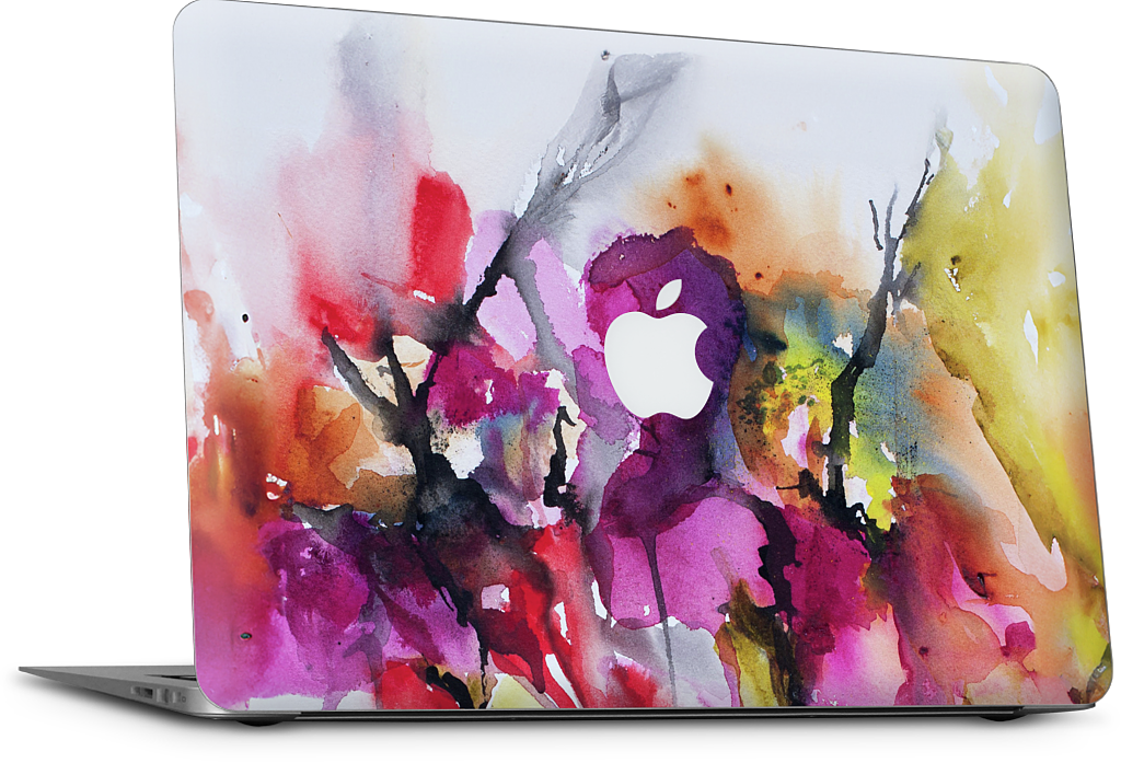 Fallen Flowers MacBook Skin