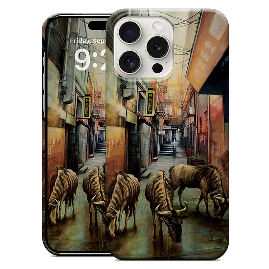 "Street of Three Beasts" -Levinson iPhone Case