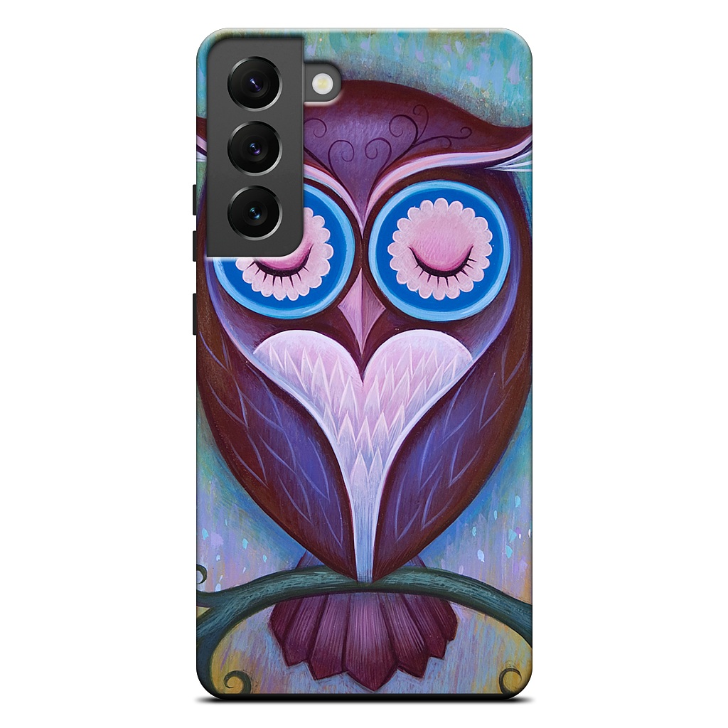 Sleepy Owl Samsung Case