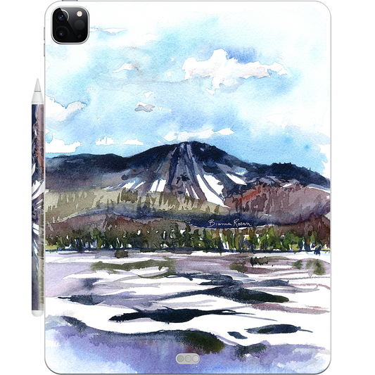 Ski Mountain iPad Skin