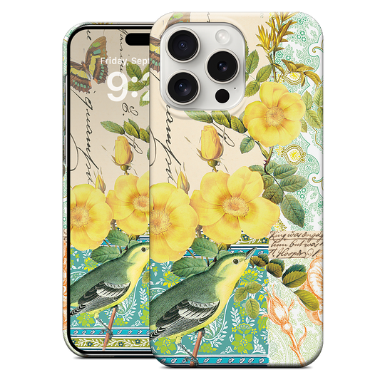 Yellow Bird iPhone Case