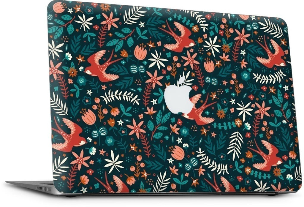 Flying Swallows MacBook Skin