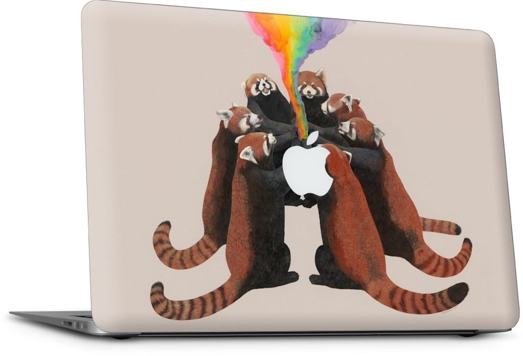 Red Pandas MacBook Skin