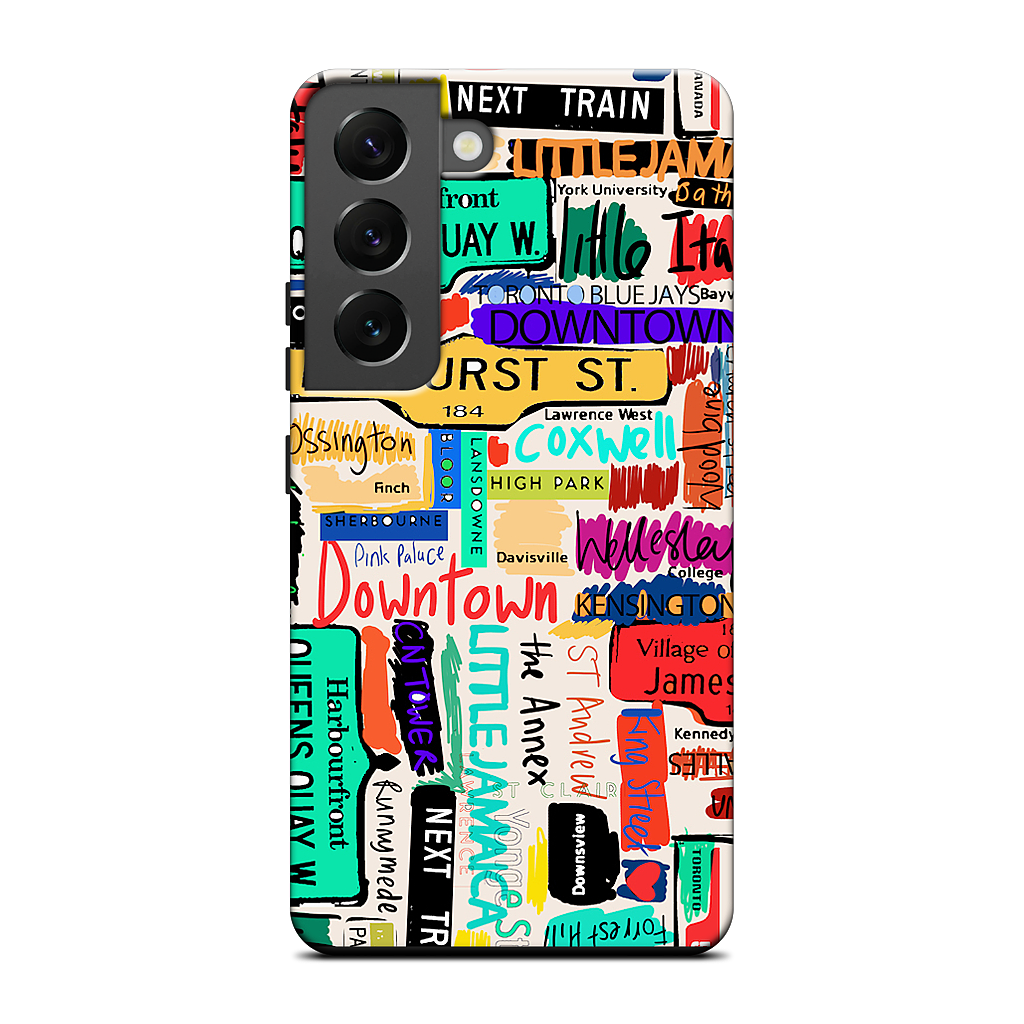 Toronto words Samsung Case