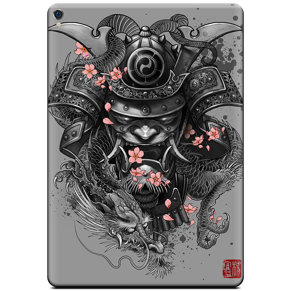 Samurai Dragon iPad Skin