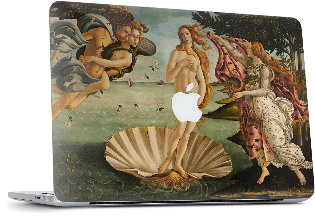 The Birth of Venus MacBook Skin