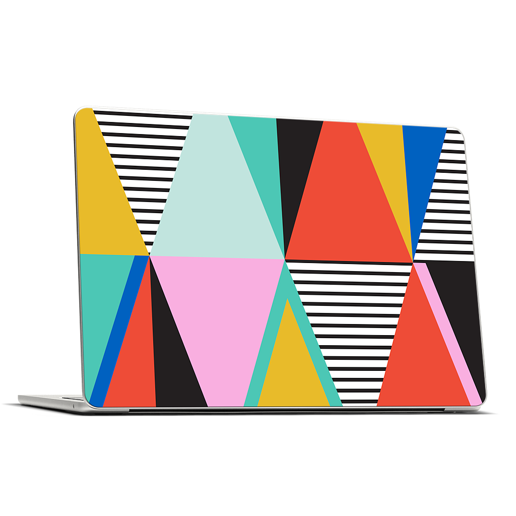 Graphic Triangles MacBook Skin