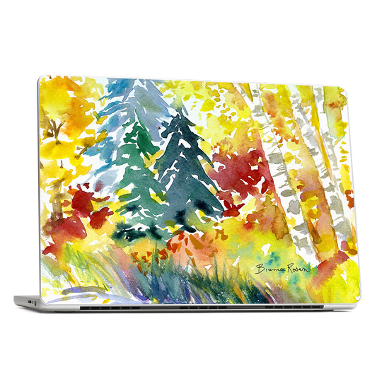 Fall Trees MacBook Skin