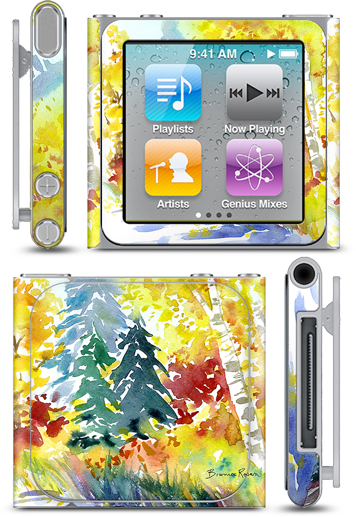 Fall Trees iPod Skin