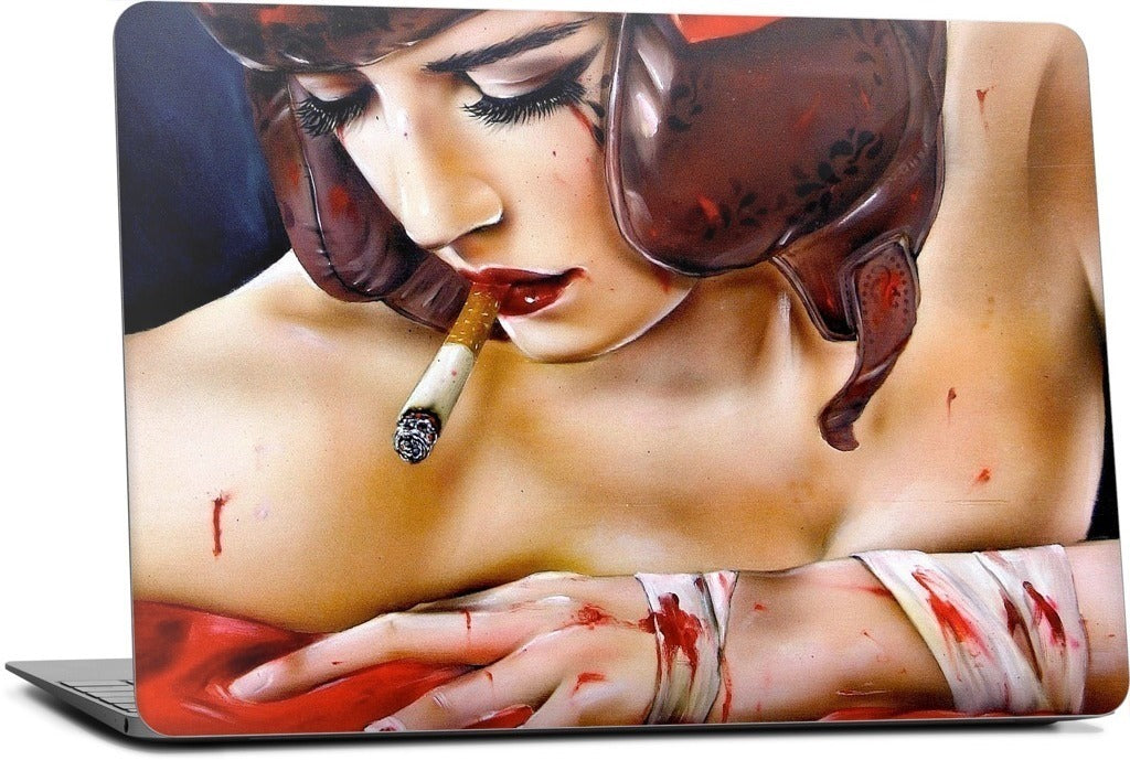 Bloody Knuckles MacBook Skin