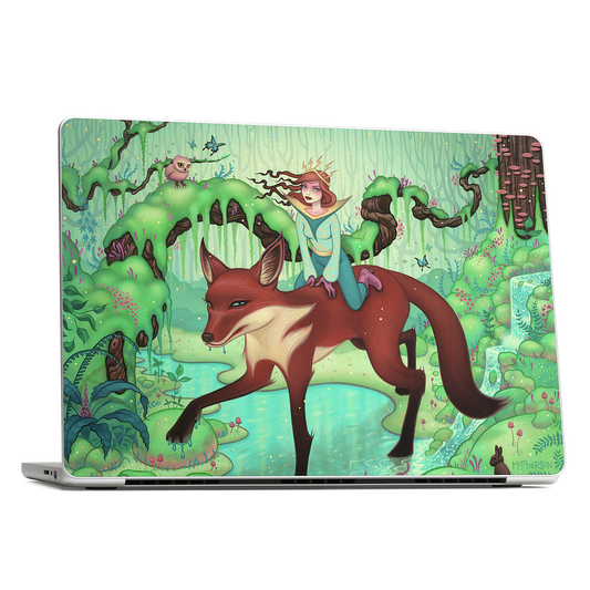 The Fox's Respite MacBook Skin