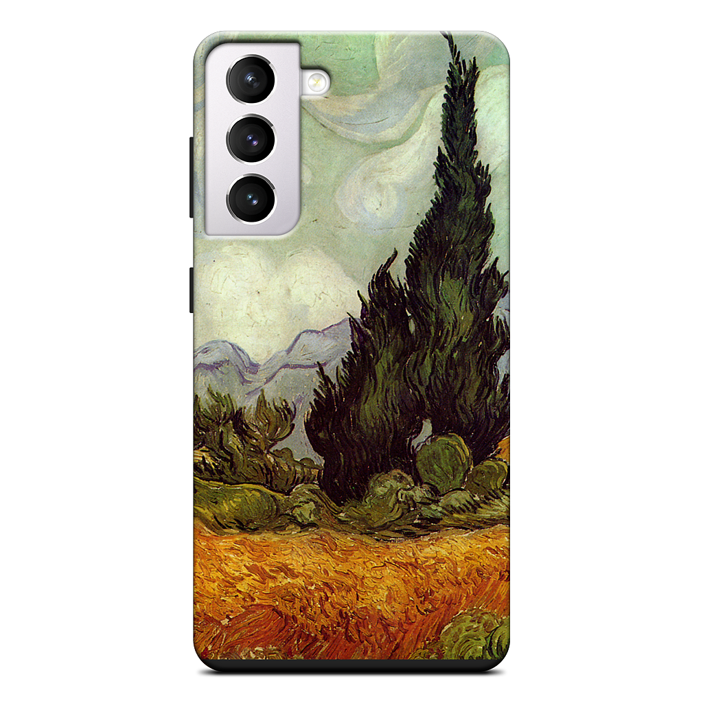 A Wheatfield with Cypresses Samsung Case