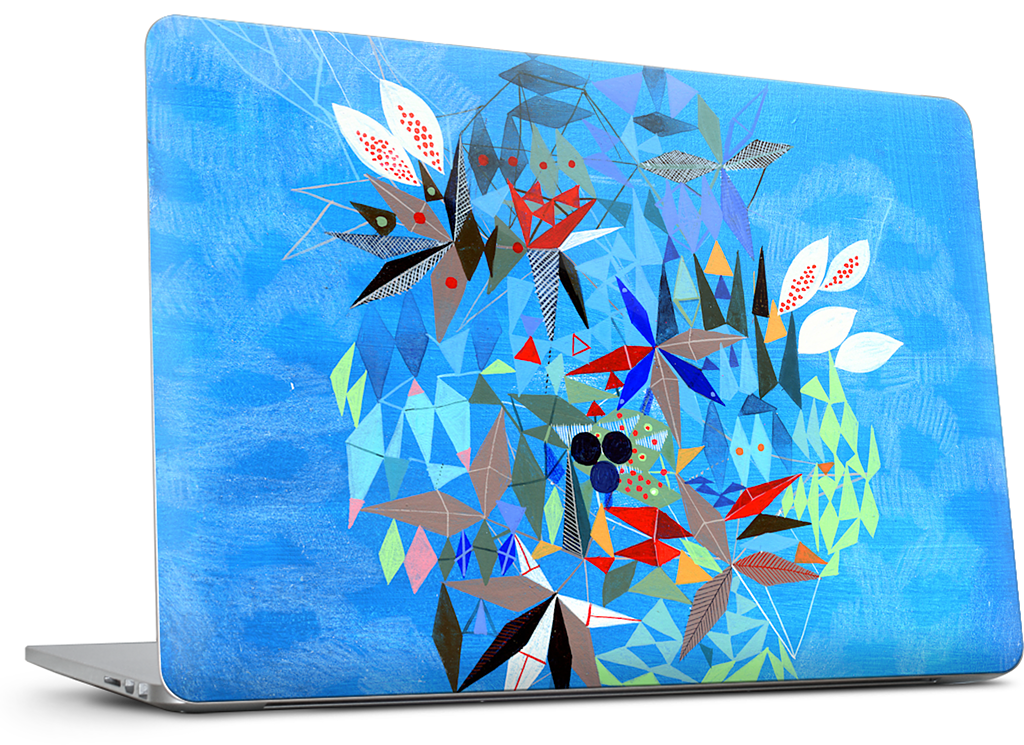 Triangle Cloud MacBook Skin