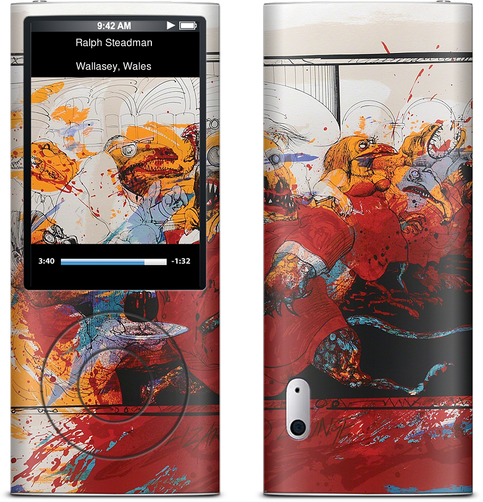 Lizard Lounge iPod Skin