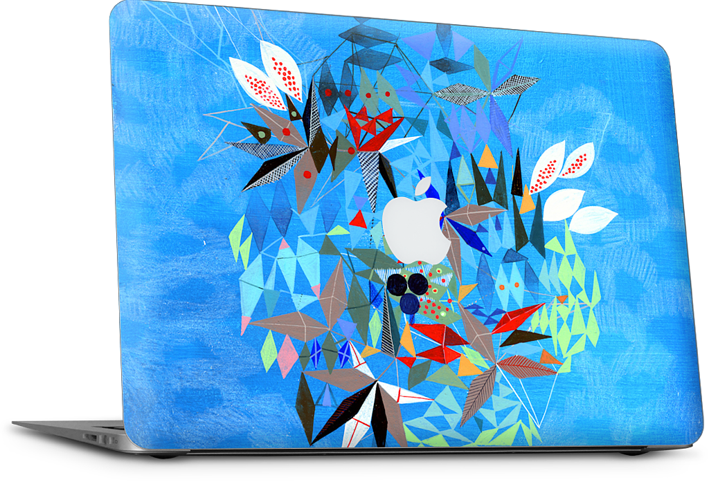 Triangle Cloud MacBook Skin