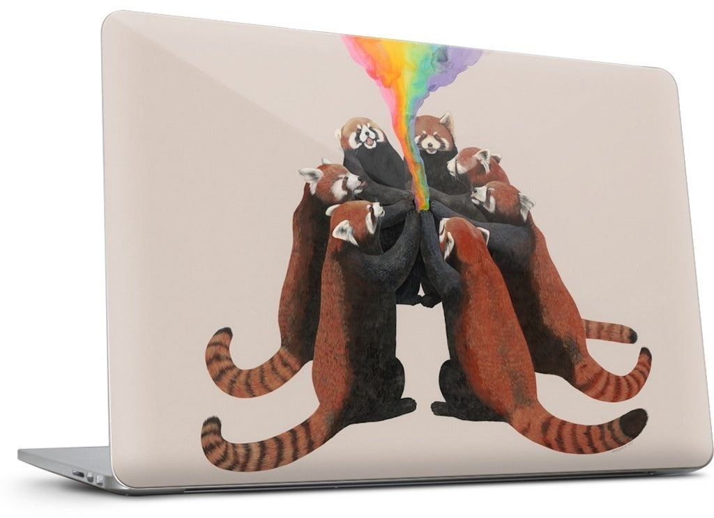 Red Pandas MacBook Skin