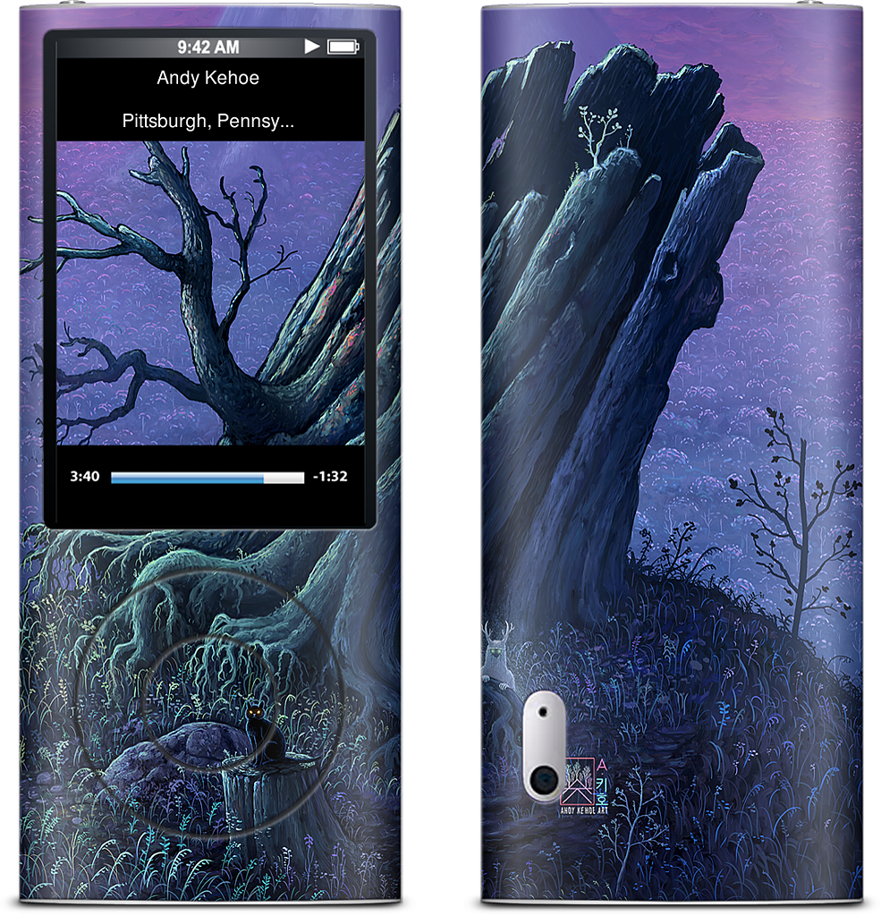 Spirits of Forgotten Places iPod Skin