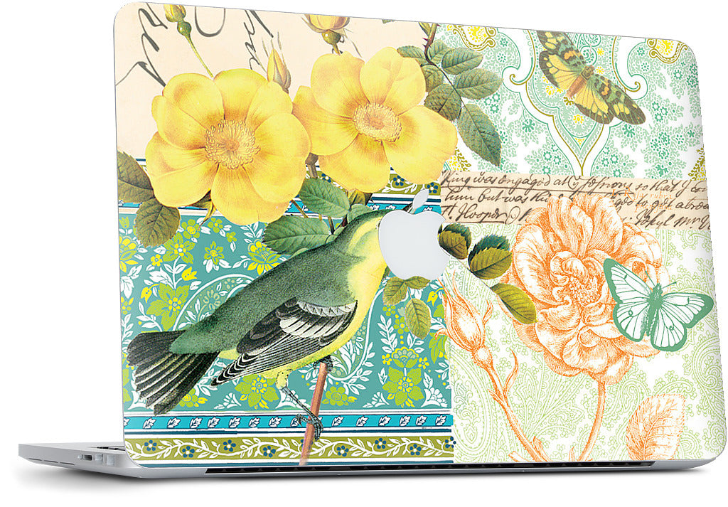 Yellow Bird MacBook Skin
