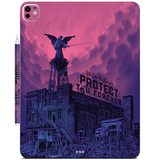 We Can No Longer Protect You iPad Skin