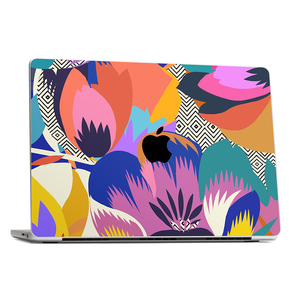 Among the Spring Flowers MacBook Skin