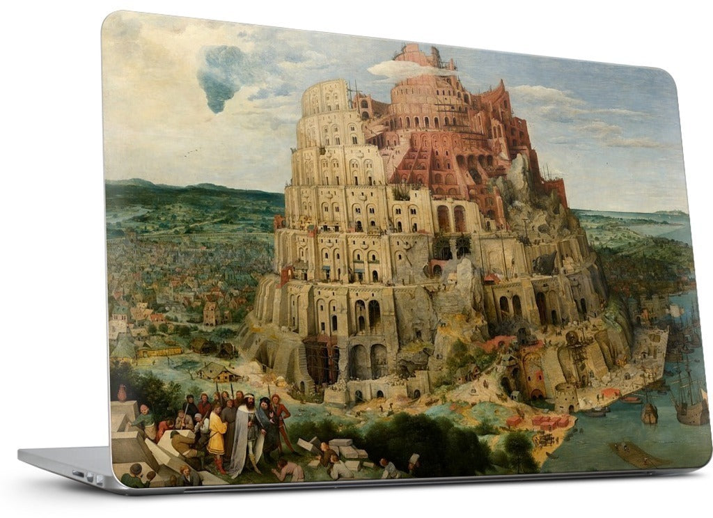 The Tower of Babel MacBook Skin