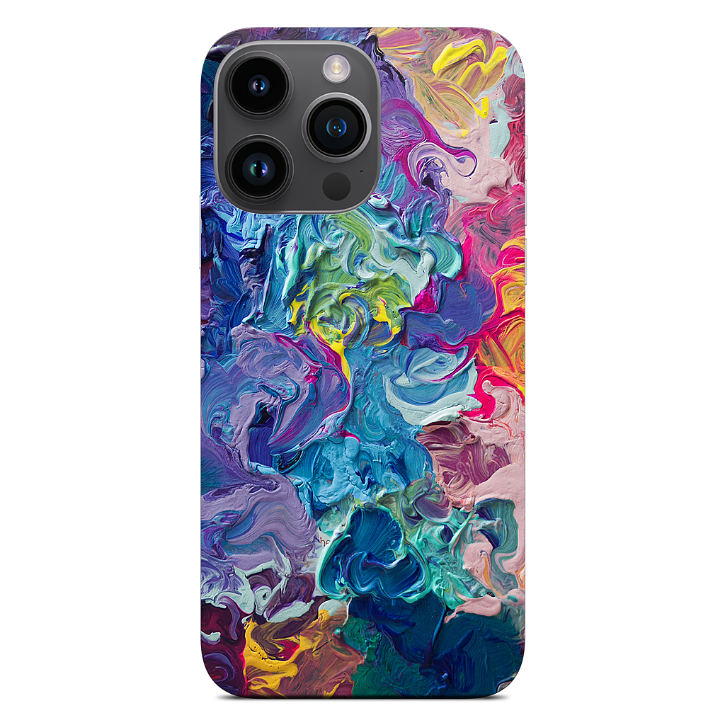 Rainbow Flow Abstract iPhone Skin