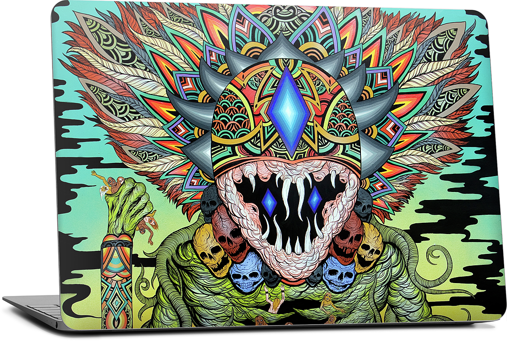A Gleaming Destroyer MacBook Skin