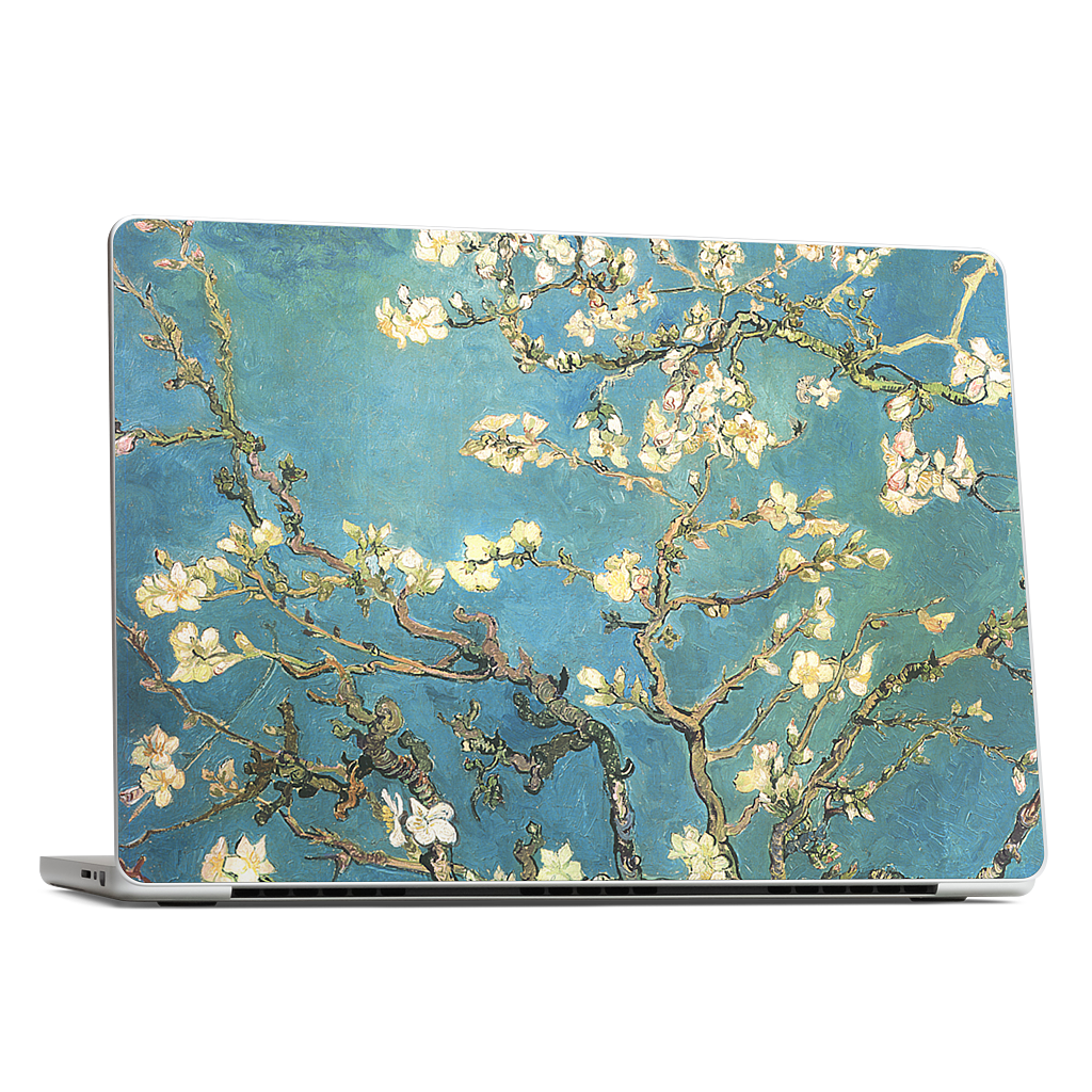 Almond Branches in Bloom MacBook Skin