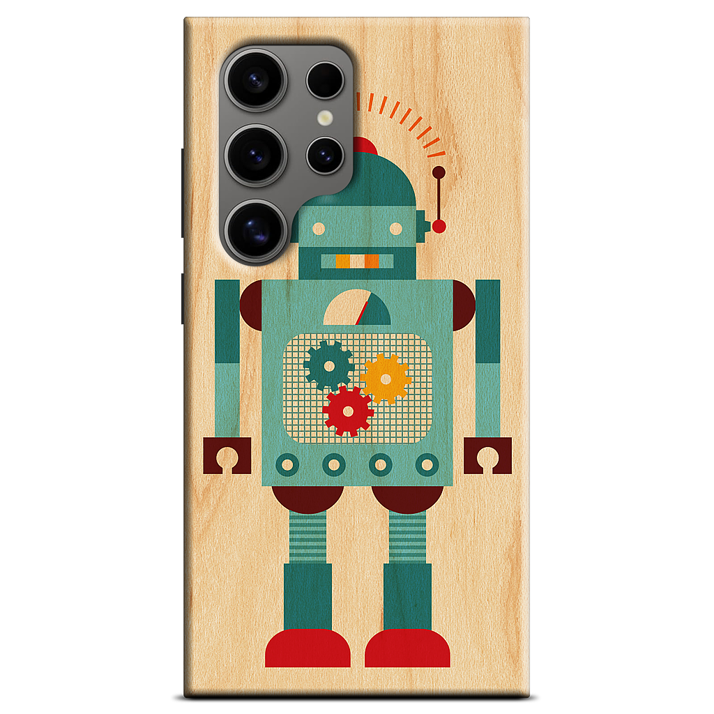 Blue Robot Samsung Case
