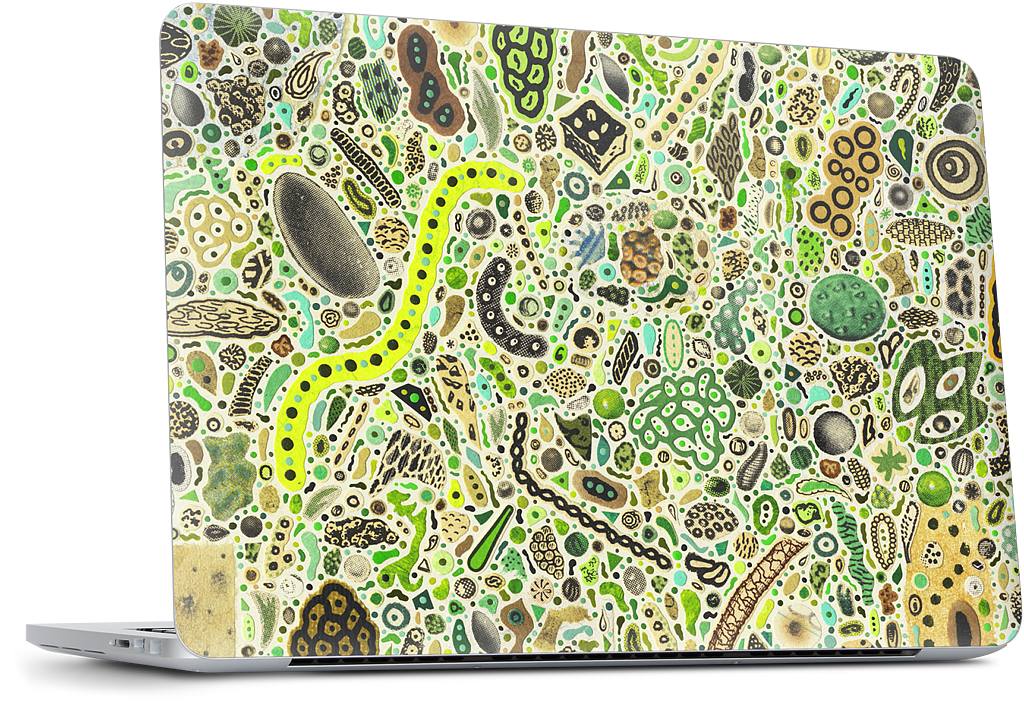 Microbes MacBook Skin