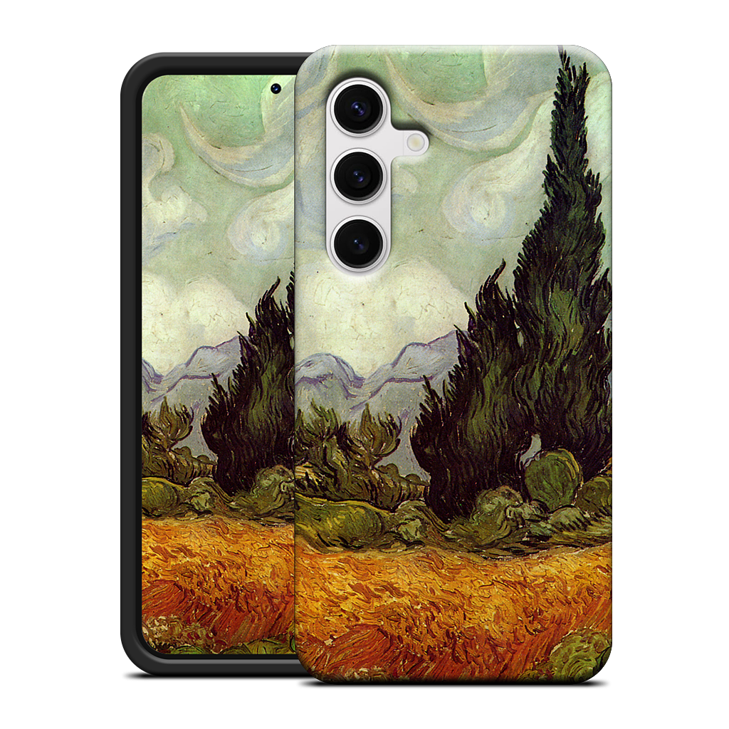 A Wheatfield with Cypresses Samsung Case