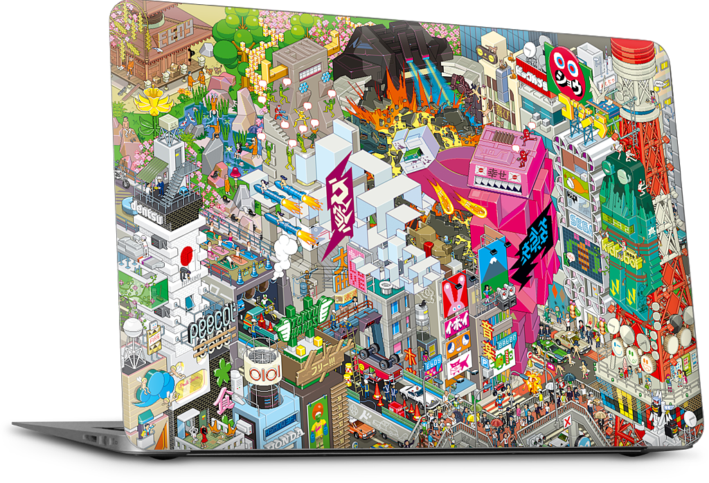 Tokyo MacBook Skin
