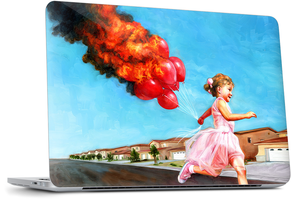 Ignite MacBook Skin