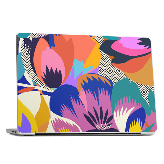Among the Spring Flowers MacBook Skin