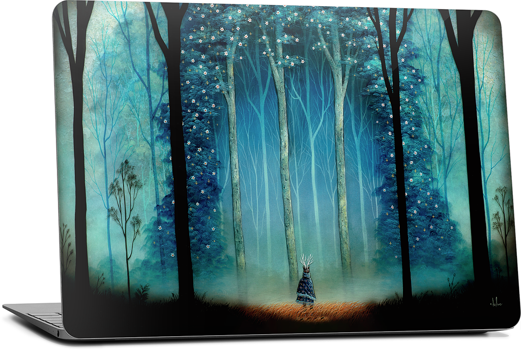 Cathedral of the Forest Deep MacBook Skin