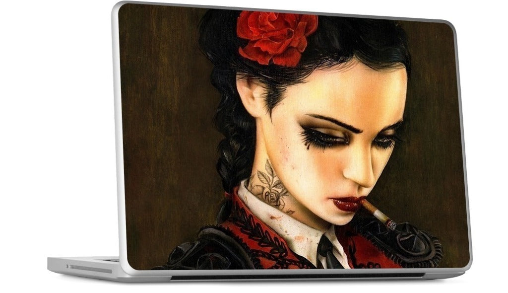 Bull Fight Her MacBook Skin