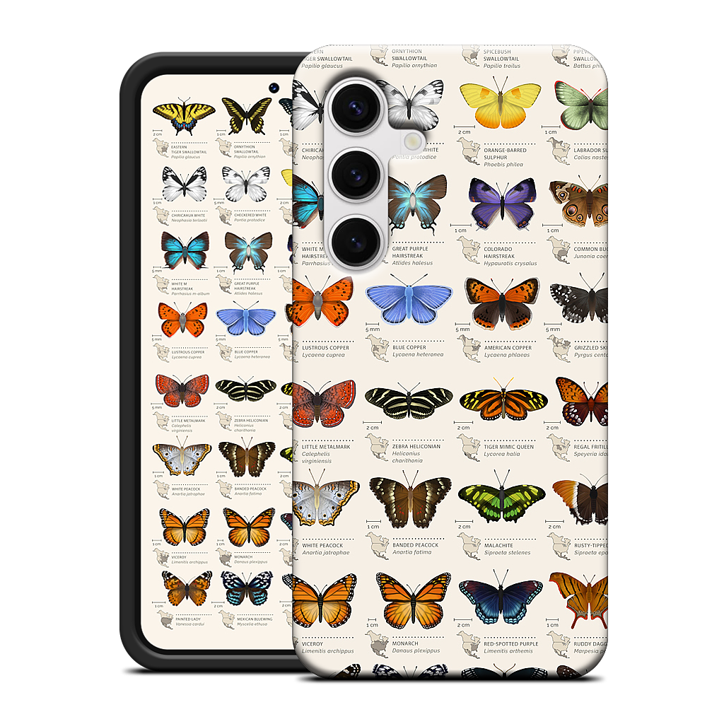 42 North American butterflies Samsung Case