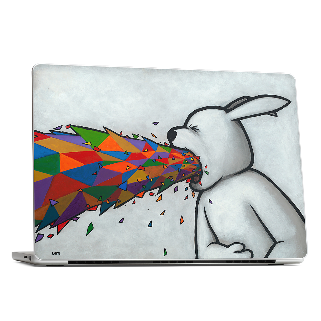 Some Trends Want To Make Me Puke MacBook Skin