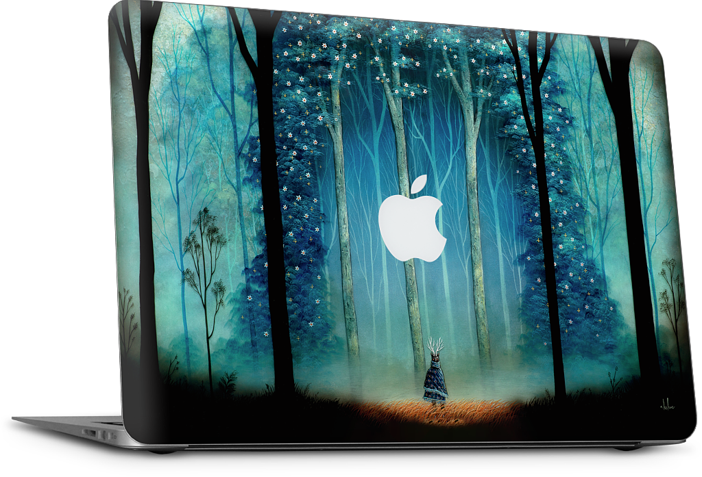 Cathedral of the Forest Deep MacBook Skin