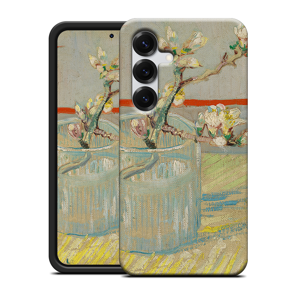 Spring of Flowering Almond in a Glass Samsung Case