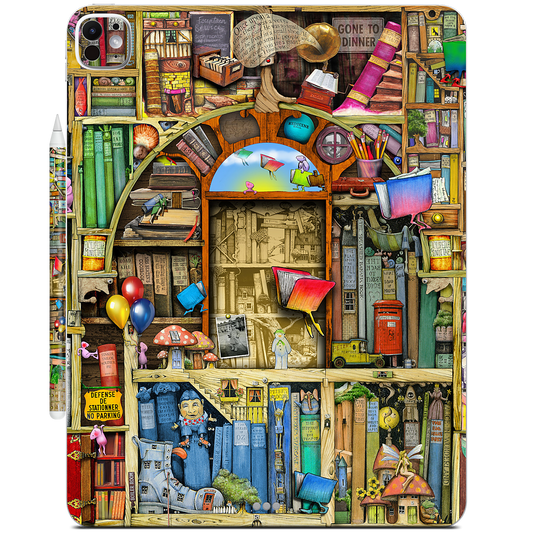 Bookshelf 2 iPad Skin